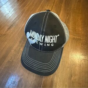 Monday Night Brewing Black and Gray Cap